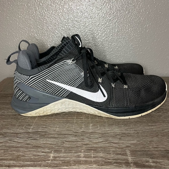 Nike Metcon DSX Flyknit 2 Shoes Men's 13 Black White CrossFit 924423-010 - Picture 5 of 15